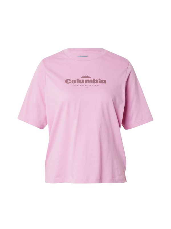 COLUMBIA COLUMBIA Funkcionalna majica 'North Cascades'  lila / črna
