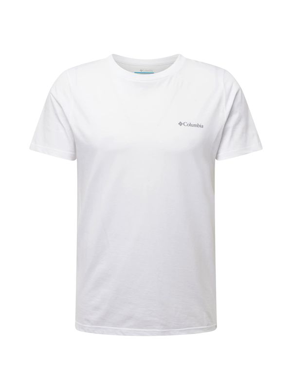 COLUMBIA COLUMBIA Funkcionalna majica 'Rapid Ridge'  temno siva / bela