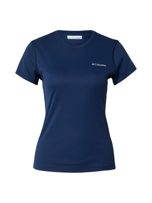 COLUMBIA COLUMBIA Funkcionalna majica 'Zero Rules™'  temno modra