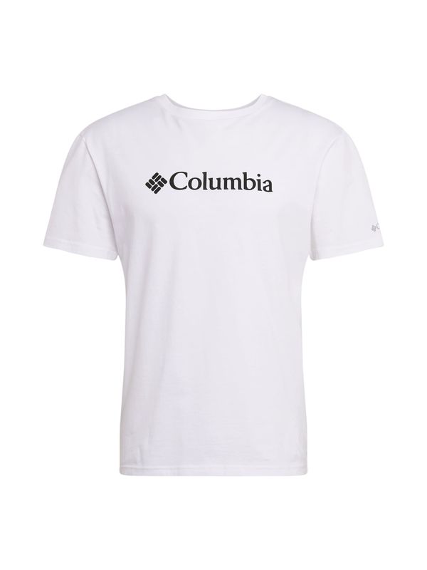 COLUMBIA COLUMBIA Majica  črna / bela