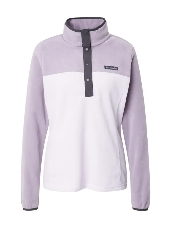 COLUMBIA COLUMBIA Športen pulover 'Benton Springs'  jajčevec / majnica / pastelno lila
