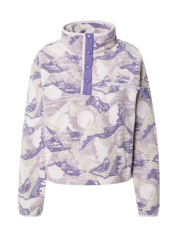 COLUMBIA COLUMBIA Športen pulover 'Helvetia™ II'  kremna / svetlo rumena / lila / mauve