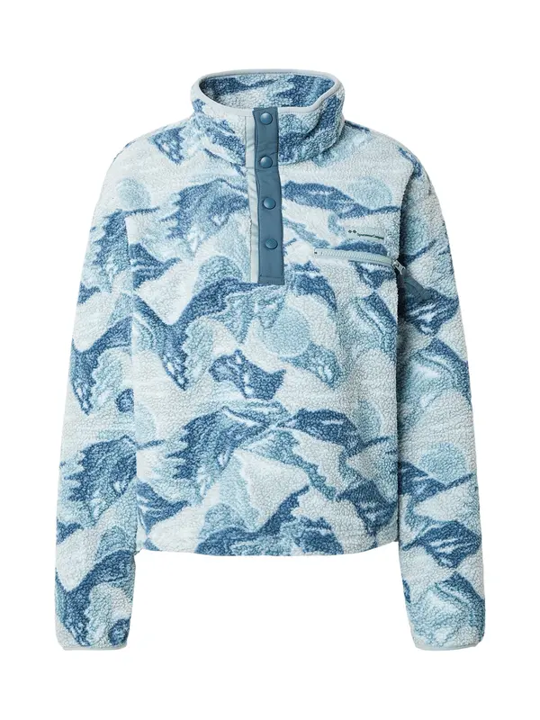COLUMBIA COLUMBIA Športen pulover 'Helvetia™ II'  modra / voda / temno modra