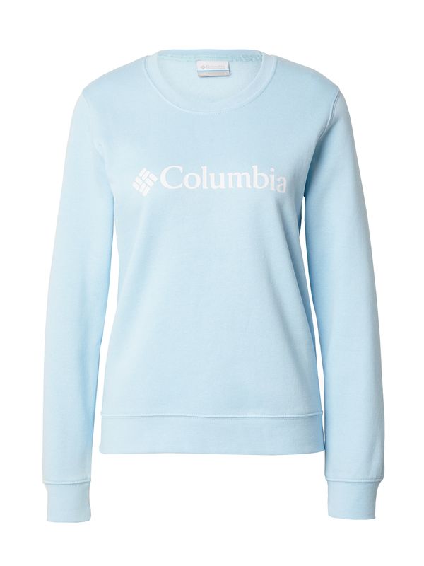 COLUMBIA COLUMBIA Športna majica  svetlo modra / bela