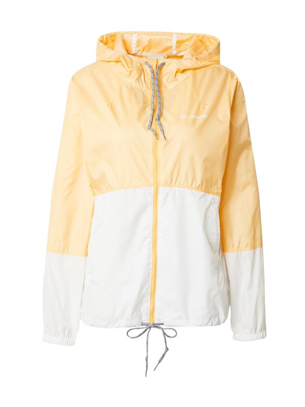 COLUMBIA COLUMBIA Zunanja jakna 'Flash Forward'  pastelno rumena / bela