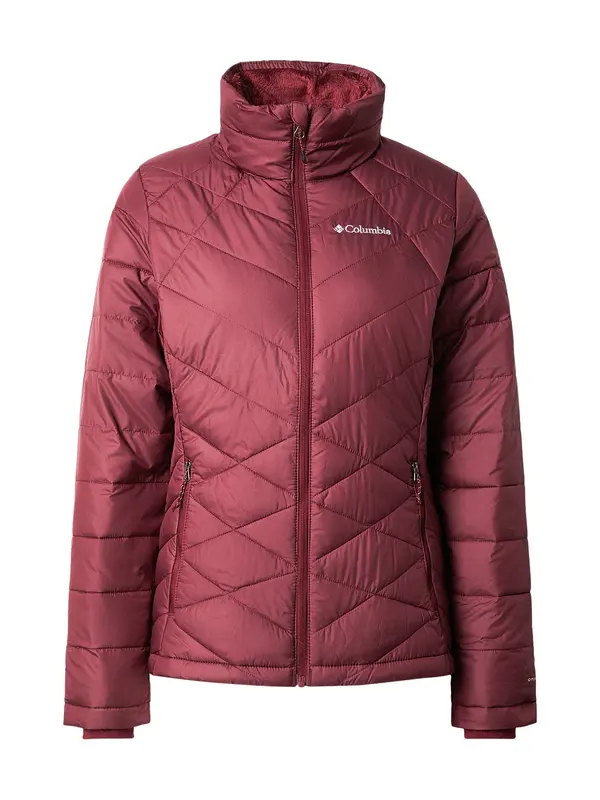 COLUMBIA COLUMBIA Zunanja jakna 'Heavenly'  vinsko rdeča / bela