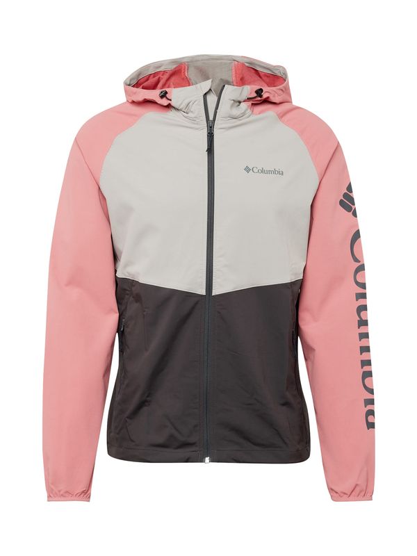 COLUMBIA COLUMBIA Zunanja jakna 'Panther Creek'  siva / antracit / roza