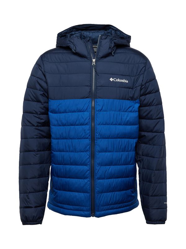 COLUMBIA COLUMBIA Zunanja jakna 'Powder Lite II'  modra / temno modra / bela