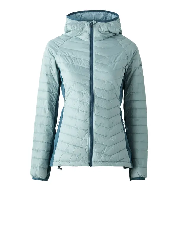 COLUMBIA COLUMBIA Zunanja jakna 'Powder Pass II Hybrid'  mornarska / svetlo modra / siva
