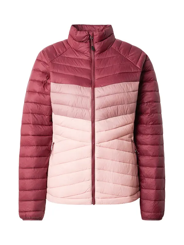 COLUMBIA COLUMBIA Zunanja jakna 'Powder Pass'  majnica / roza / vinsko rdeča