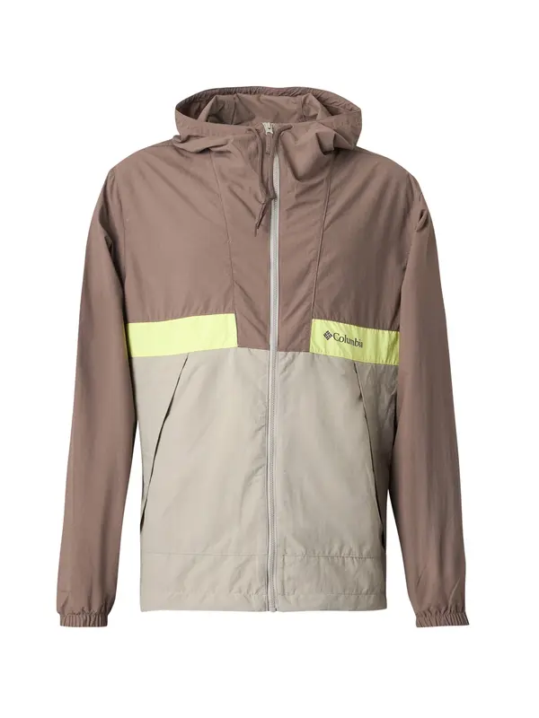 COLUMBIA COLUMBIA Zunanja jakna 'Spire Valley™'  temno siva / barva blata / svetlo zelena