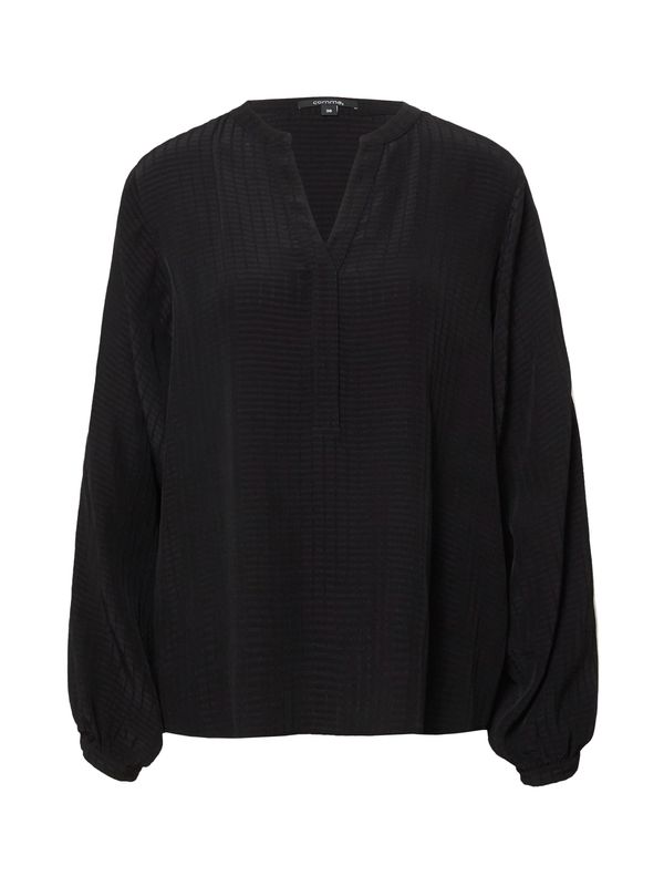 COMMA COMMA Bluza  črna