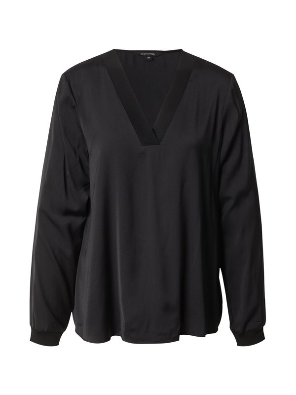 COMMA COMMA Bluza  črna