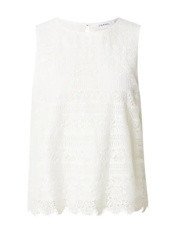 COMMA COMMA Bluza  off-bela