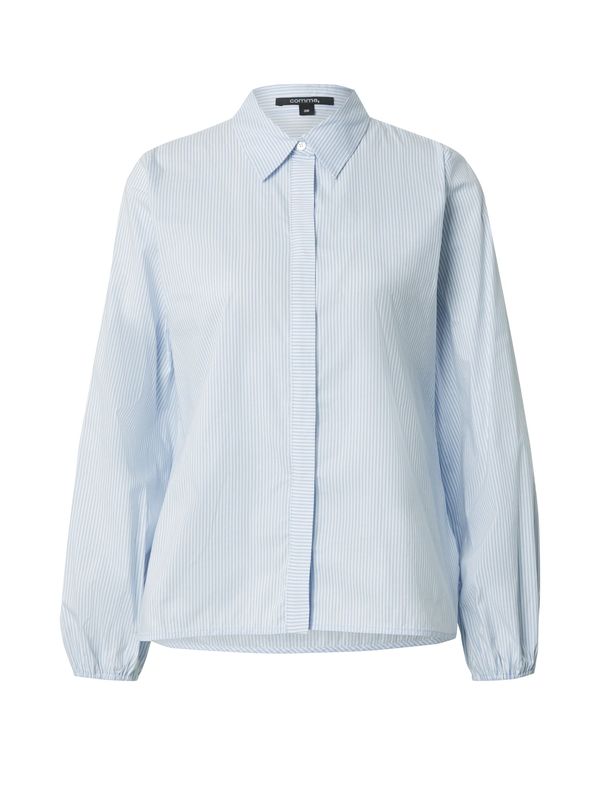 COMMA COMMA Bluza  svetlo modra / bela