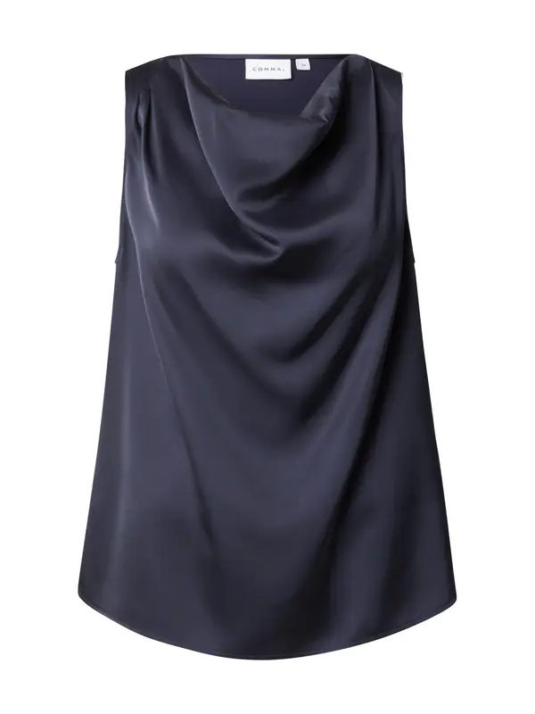 COMMA COMMA Bluza  temno modra