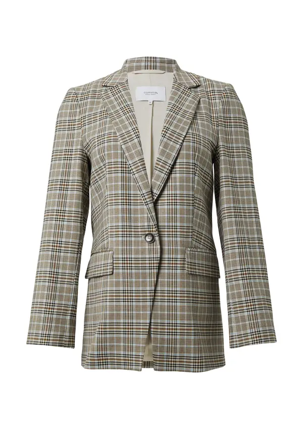 comma casual identity comma casual identity Blazer  svetlo bež / temno siva
