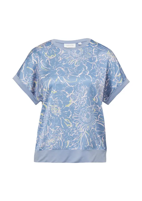 comma casual identity comma casual identity Majica  modra / jabolko / bela