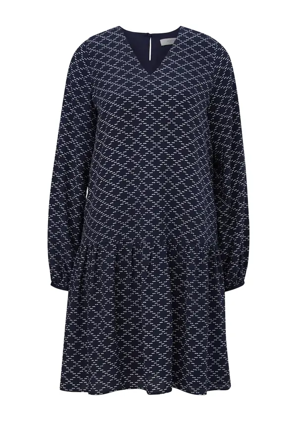 comma casual identity comma casual identity Obleka  temno modra / bela