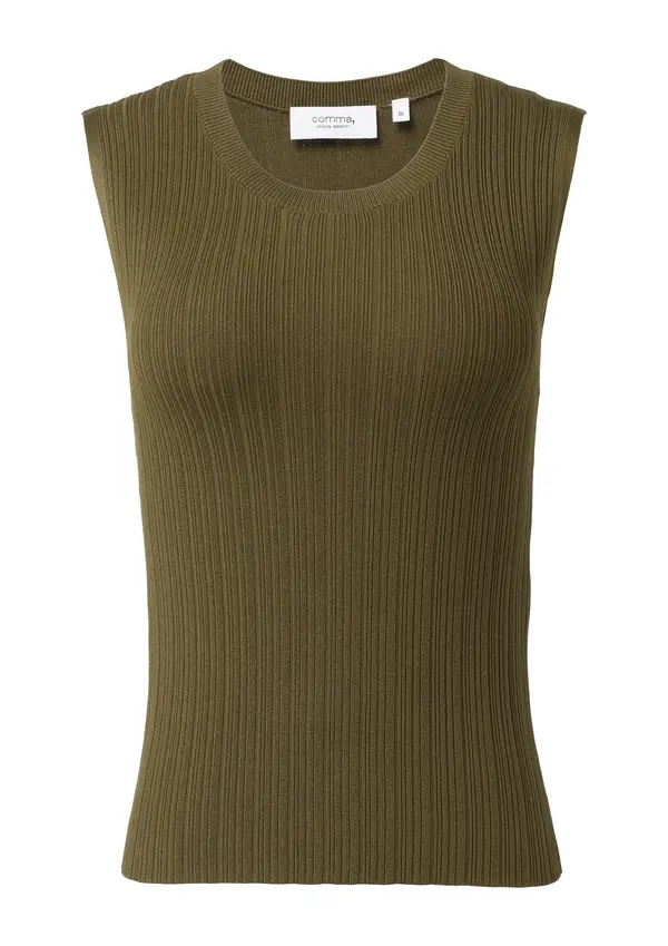 comma casual identity comma casual identity Top z naramnicami  temno zelena