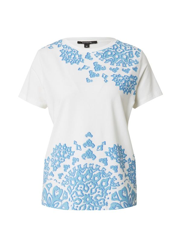 COMMA COMMA Majica  modra / opal / bela