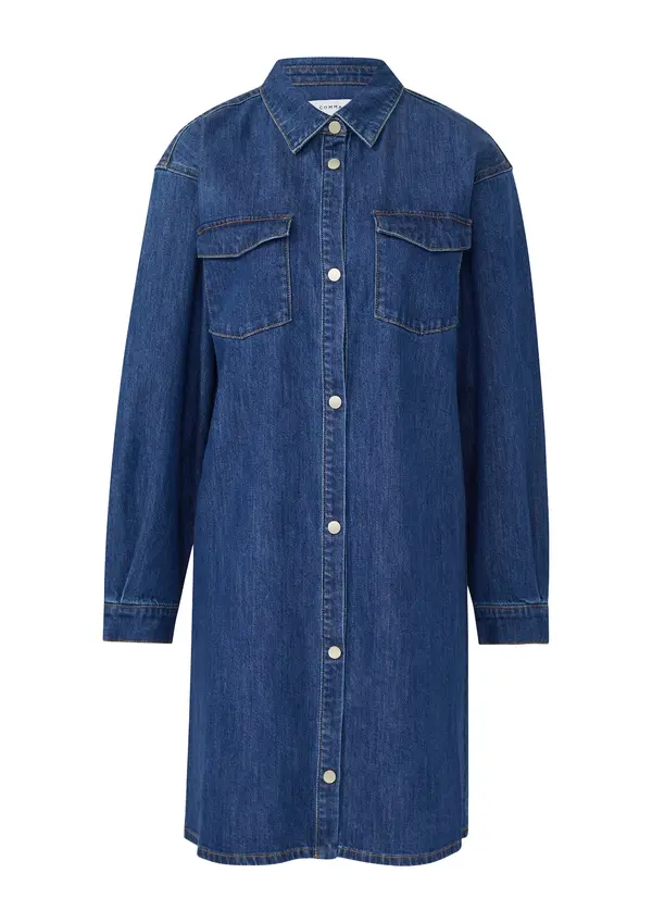 COMMA COMMA Obleka  moder denim