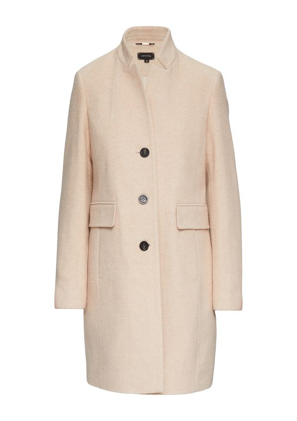 COMMA COMMA Prehoden plašč  svetlo bež