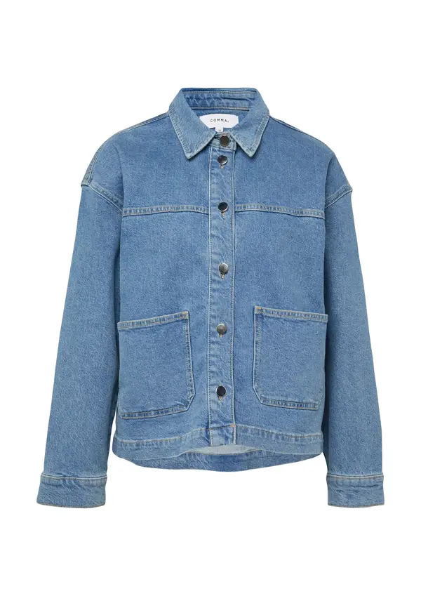 COMMA COMMA Prehodna jakna  moder denim