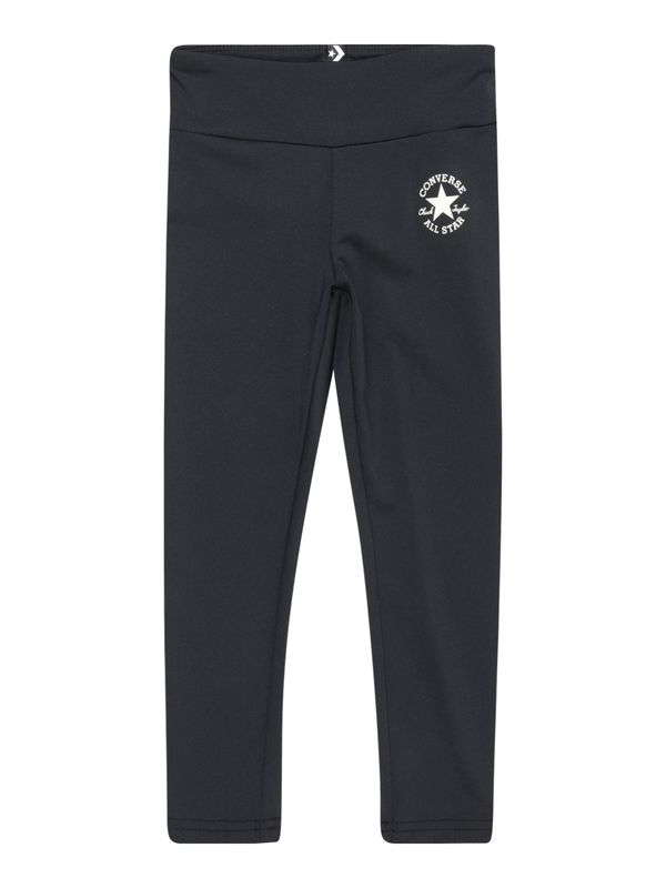 CONVERSE CONVERSE Hlače  črna / bela