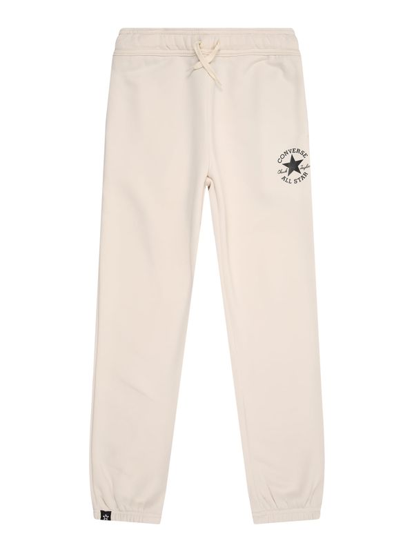 CONVERSE CONVERSE Hlače  kremna