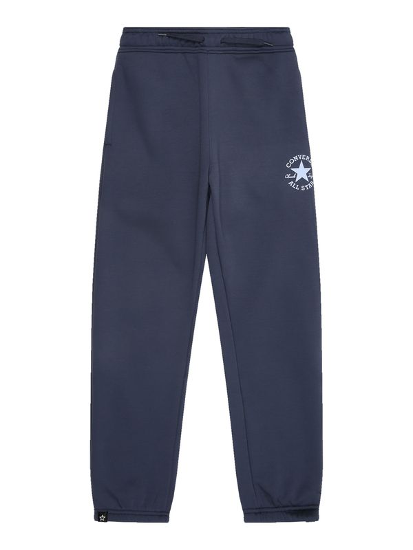 CONVERSE CONVERSE Hlače  mornarska / off-bela