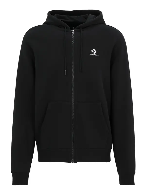 CONVERSE CONVERSE Jopa na zadrgo  črna