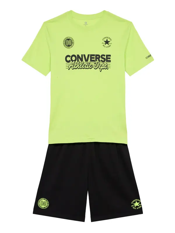 CONVERSE CONVERSE Komplet  limeta / črna