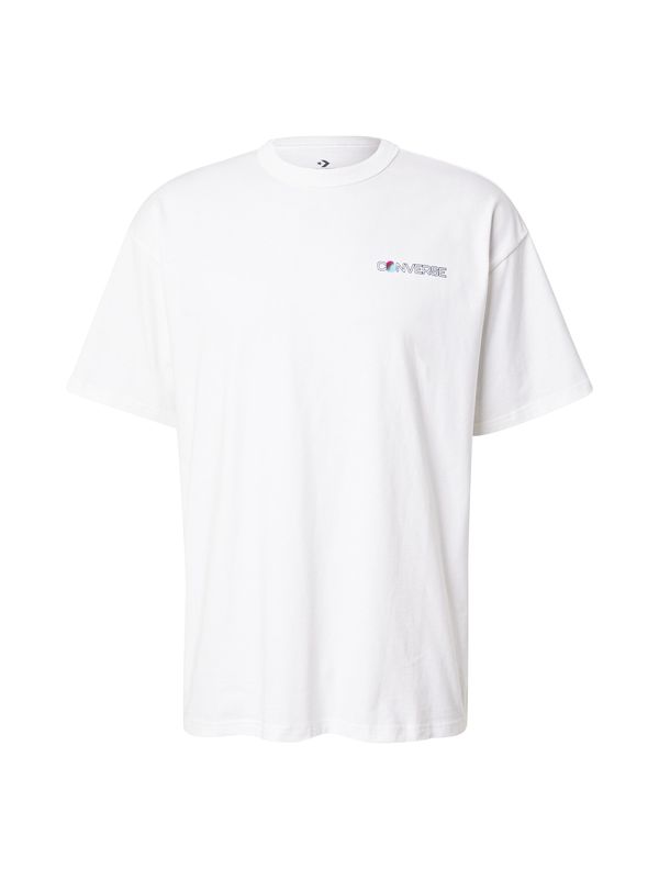 CONVERSE CONVERSE Majica 'ALTERNATE TRANSMISSIONS'  bela