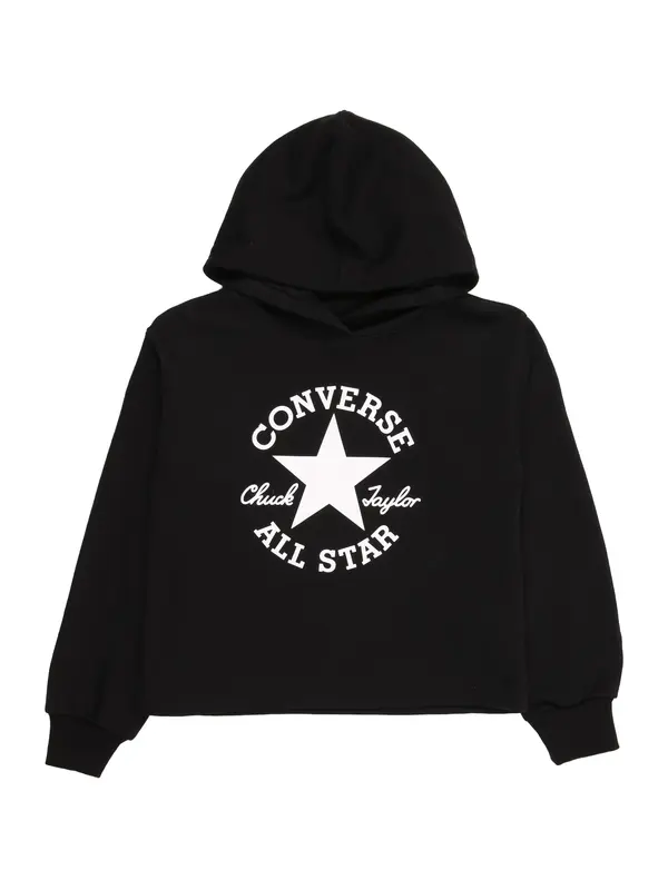 CONVERSE CONVERSE Majica  črna / bela