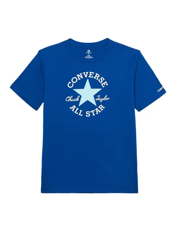 CONVERSE CONVERSE Majica 'DISSECTED CHUCK'  modra / svetlo modra / bela
