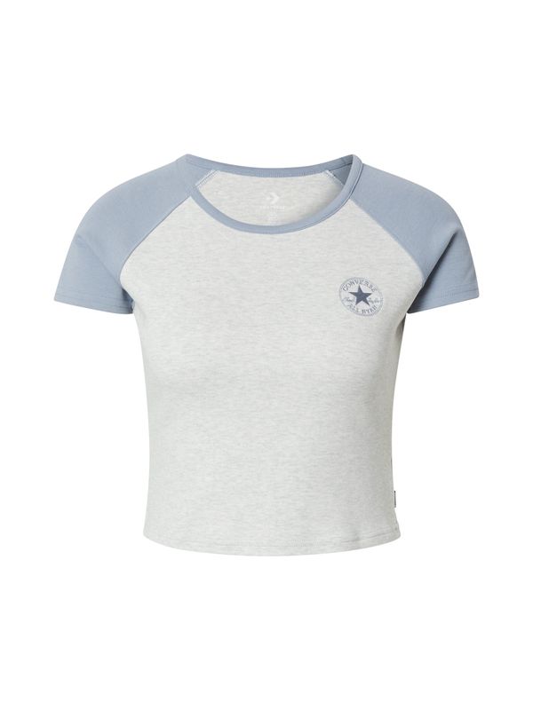 CONVERSE CONVERSE Majica  golobje modra / pegasto siva