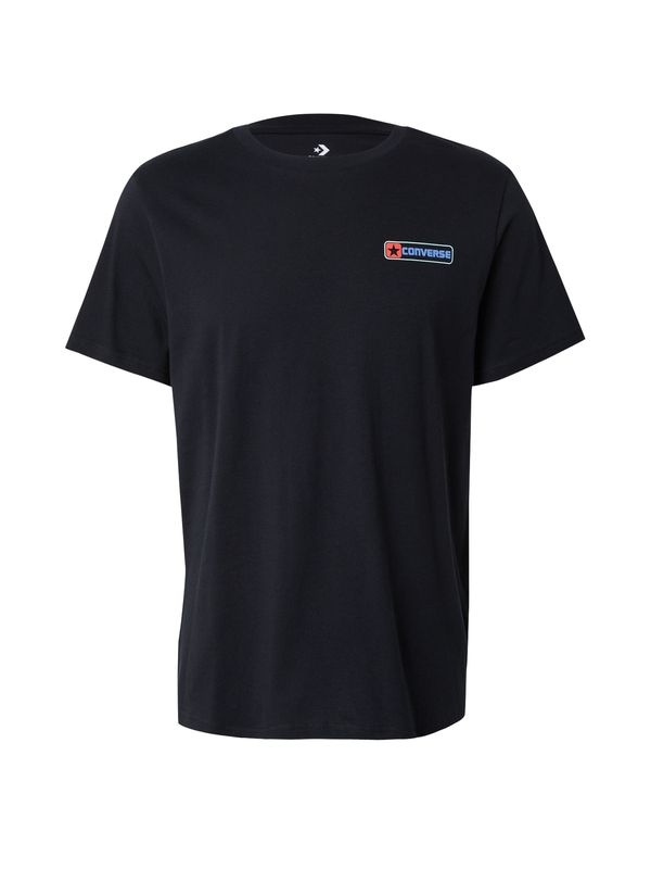 CONVERSE CONVERSE Majica  kraljevo modra / brusnica / črna / bela