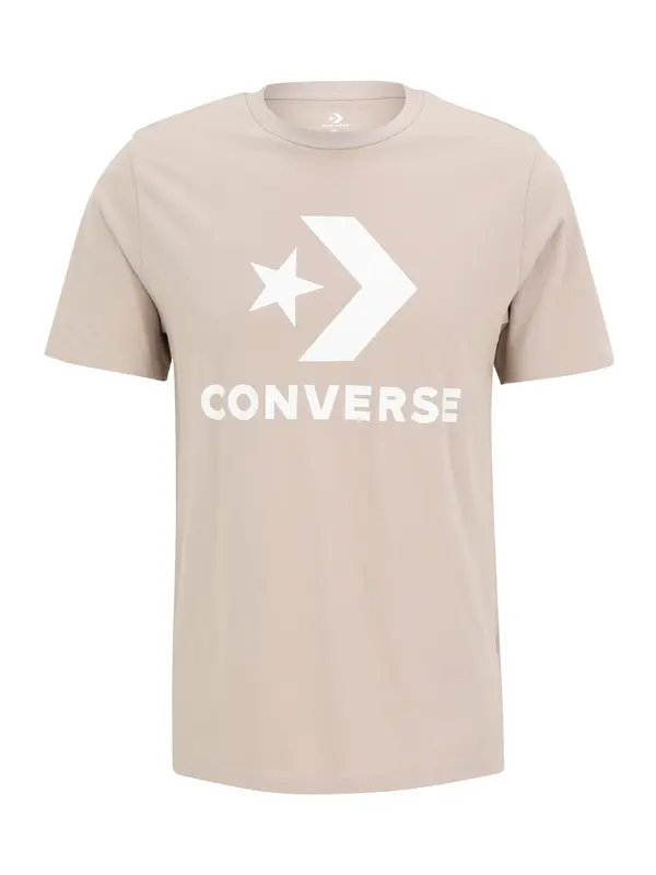 CONVERSE CONVERSE Majica  kremna / bela