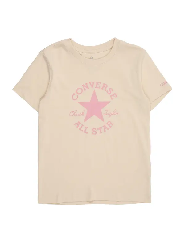CONVERSE CONVERSE Majica  kremna / roza