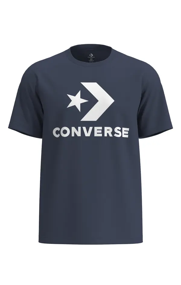 CONVERSE CONVERSE Majica  mornarska / bela