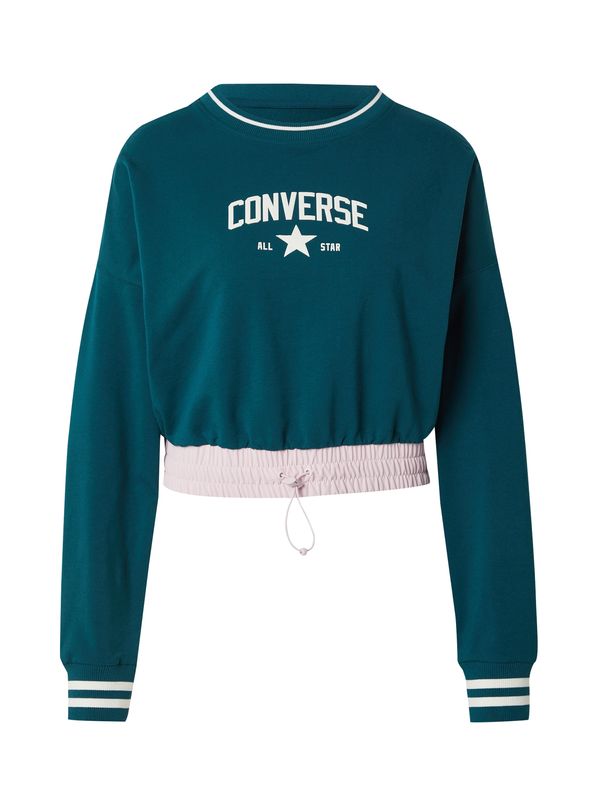 CONVERSE CONVERSE Majica  petrol / roza / bela