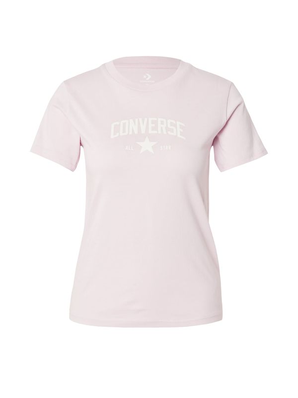 CONVERSE CONVERSE Majica  puder / bela