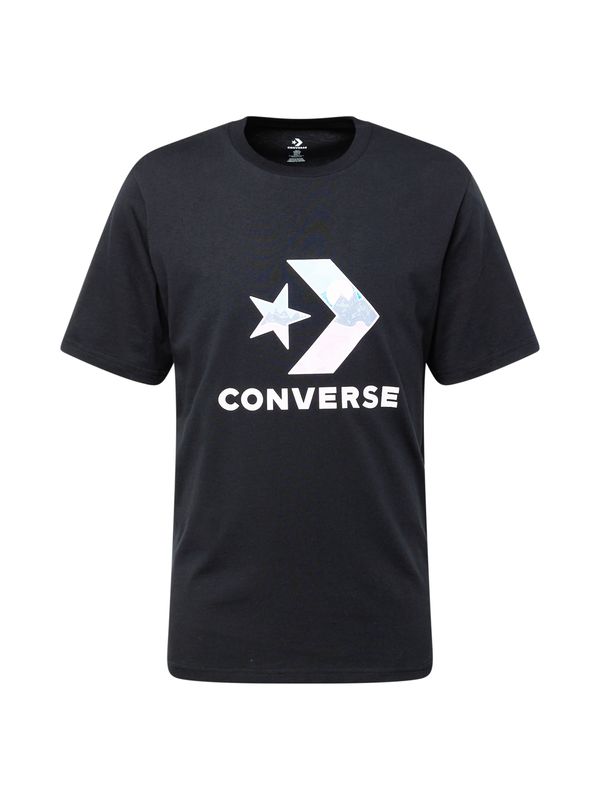 CONVERSE CONVERSE Majica 'STAR CHEV'  svetlo modra / roza / črna / bela