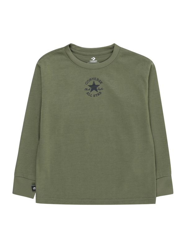 CONVERSE CONVERSE Majica 'SUSTAINABLE CORE'  kaki / črna