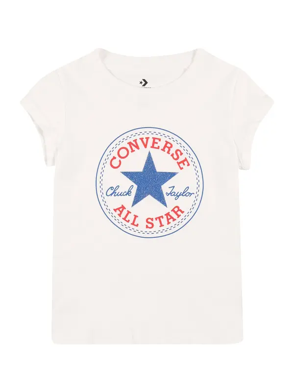 CONVERSE CONVERSE Majica  temno modra / rdeča / bela