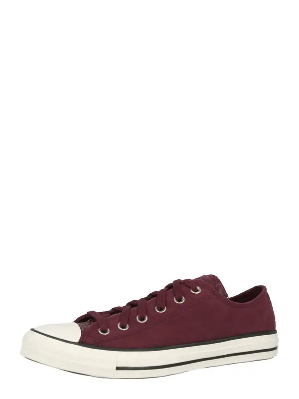 CONVERSE CONVERSE Nizke superge 'CTAS'  bordo / off-bela