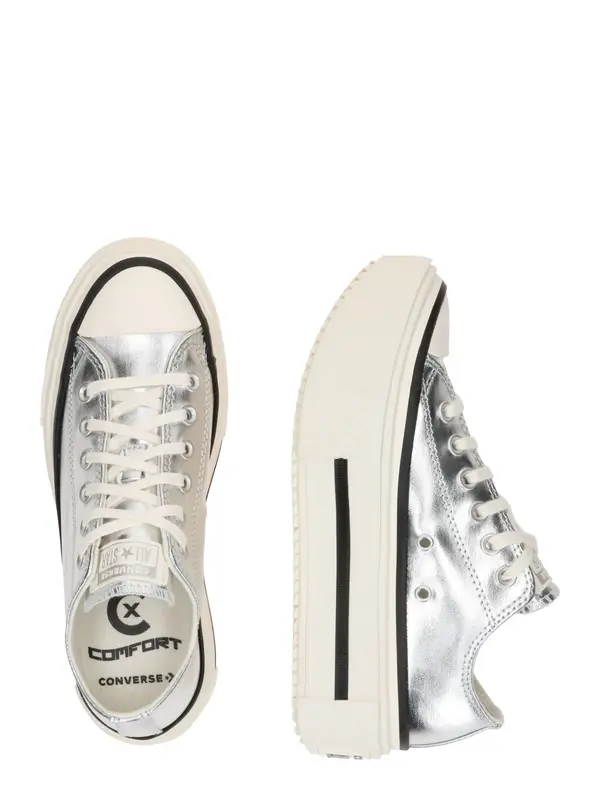 CONVERSE CONVERSE Nizke superge 'CTAS'  srebrna