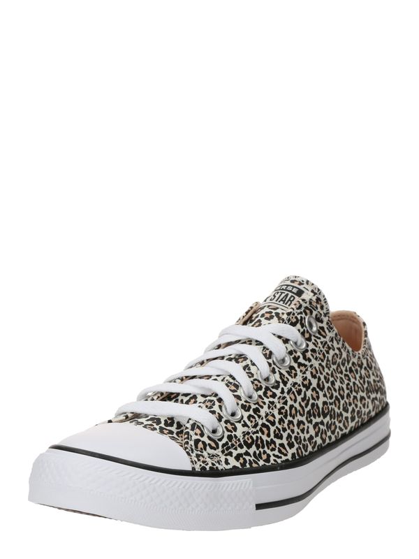CONVERSE CONVERSE Nizke superge 'CTAS'  svetlo bež / svetlo rjava / črna / bela