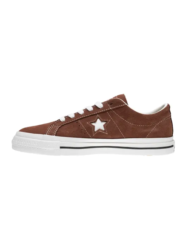 CONVERSE CONVERSE Nizke superge  kostanj rjava / bela